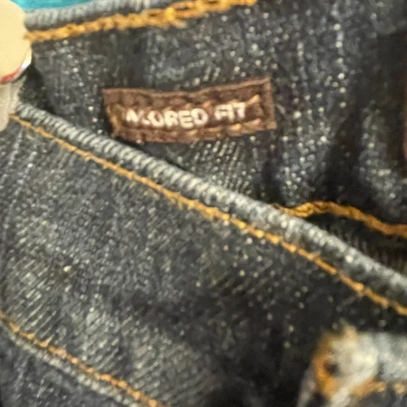 Michael Kors Men's Deep Indigo Tailored Fit Jeans - Picture 6 of 7